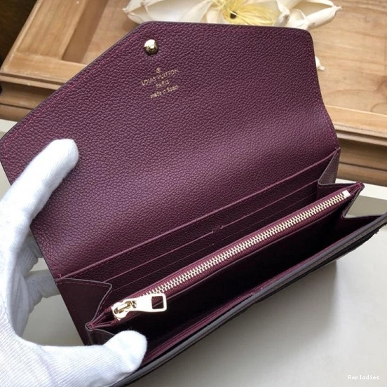 Cheap VUITTON SARAH WALLET LOUIS 0724